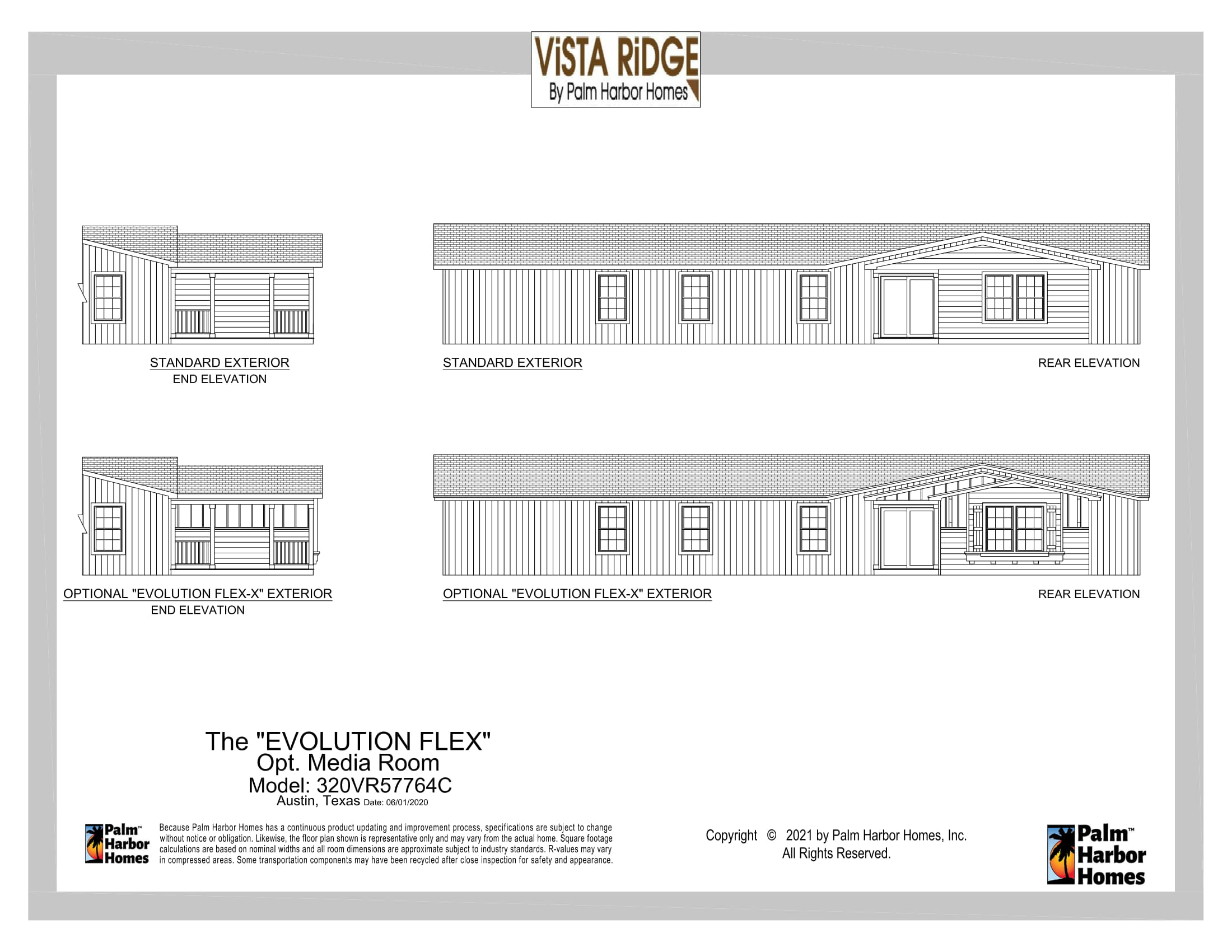 Vista Ridge The Evolution Flex 320VR57764C from